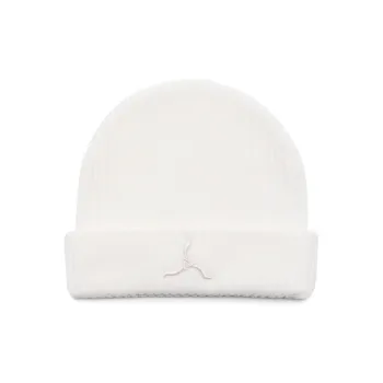 LI NING 1990 Viscose Polyester Polyamide Beanies Unisex White