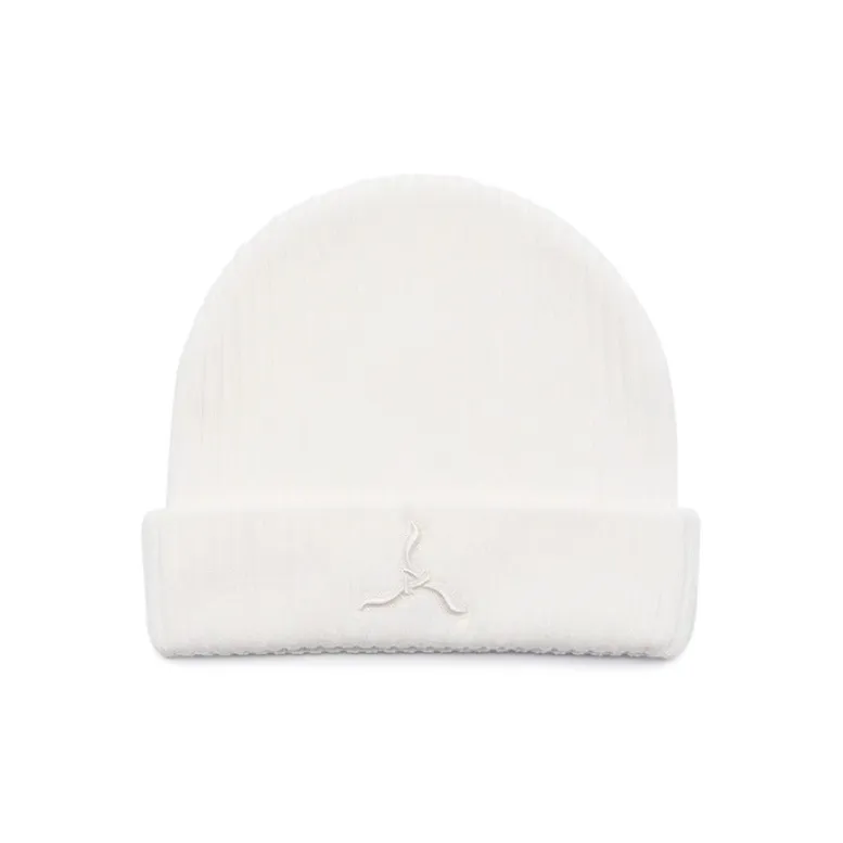 LI NING 1990 Viscose Polyester Polyamide Beanies Unisex White-0