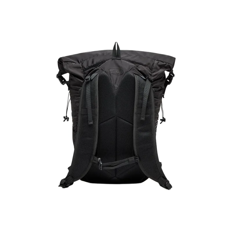 DIESEL Nylon Backpack Men's Black-3