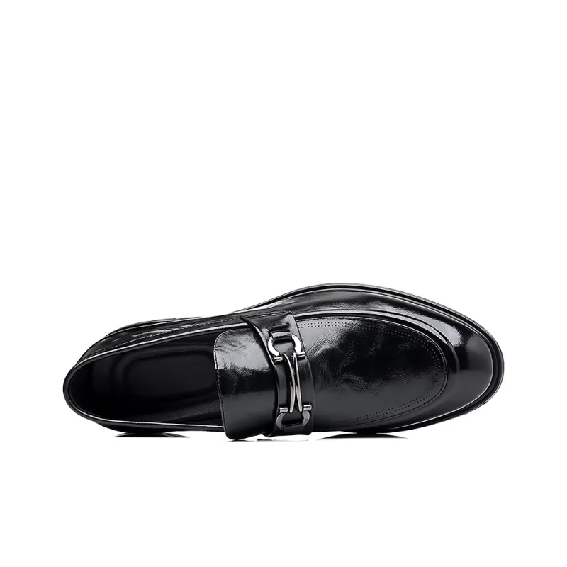 ZUWUDONG Loafers Men Black-3