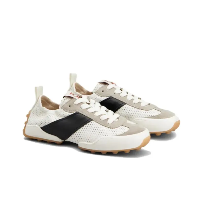 TOD'S Panelled Leather Sneakers-1