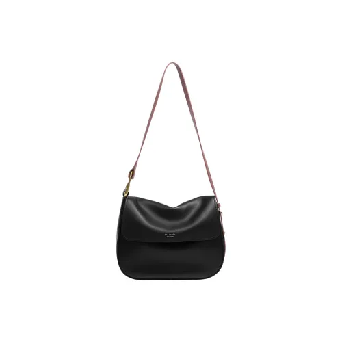 Tanita West Crossbody Bags Black Black - Cow Leather