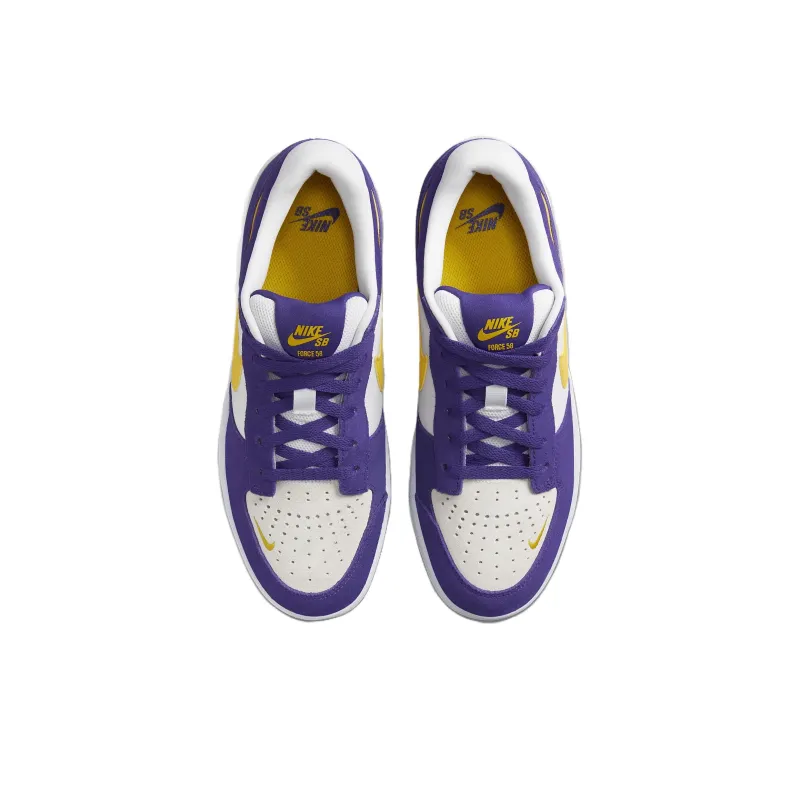 Nike Sb Force 58 Court Purple Amarillo-5