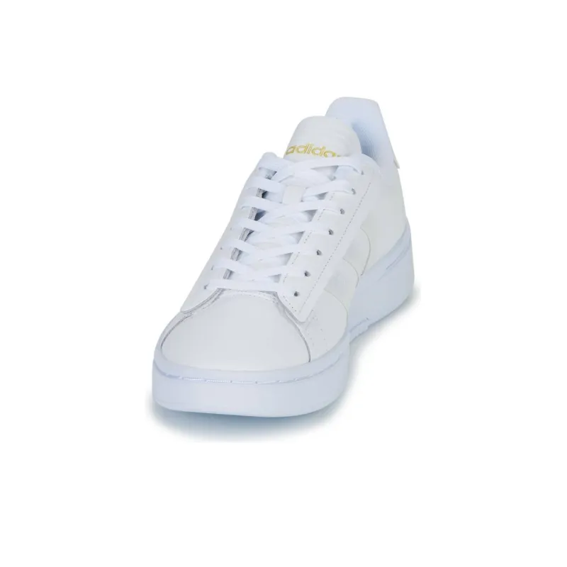 Adidas GRAND COURT ALPHA Abrasion Resistant Low Top Skateboard Shoes Women's White-9