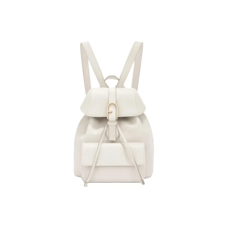 Furla Calfskin Backpack Small Size Women's Cotton Candy-0