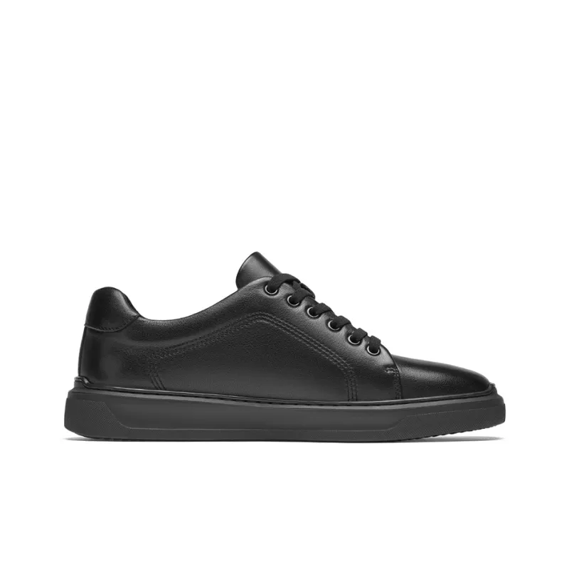 ROBERTA DI CAMERINO Anti Slip Wear Resistant Low Top Skateboard Shoes Men's Black-1
