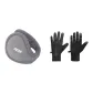 Black Glove+Gray Earmuff