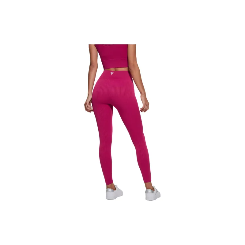 GUESS Seamless Ribbed Leggings Leggings Women's Purple-1