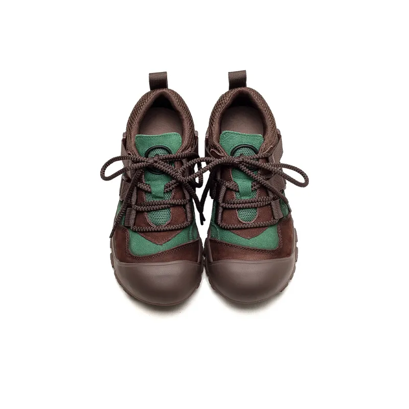 MATA Anti-Slip And Wear-Resistant Lightweight Height Increasing Low-Top Chunky Sneakers Women's-11