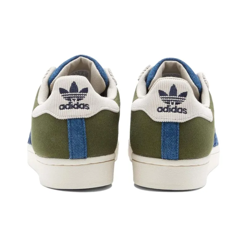 Adidas Superstar Olive Denim-3