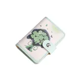 Green Rose 22 Card Holder