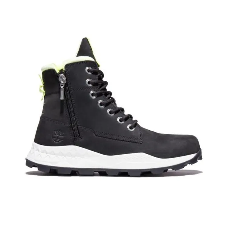 Timberland Brooklyn Side Zip Boot 'Black White'-1