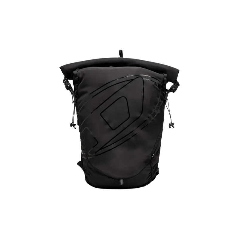 DIESEL Nylon Backpack Men's Black-0