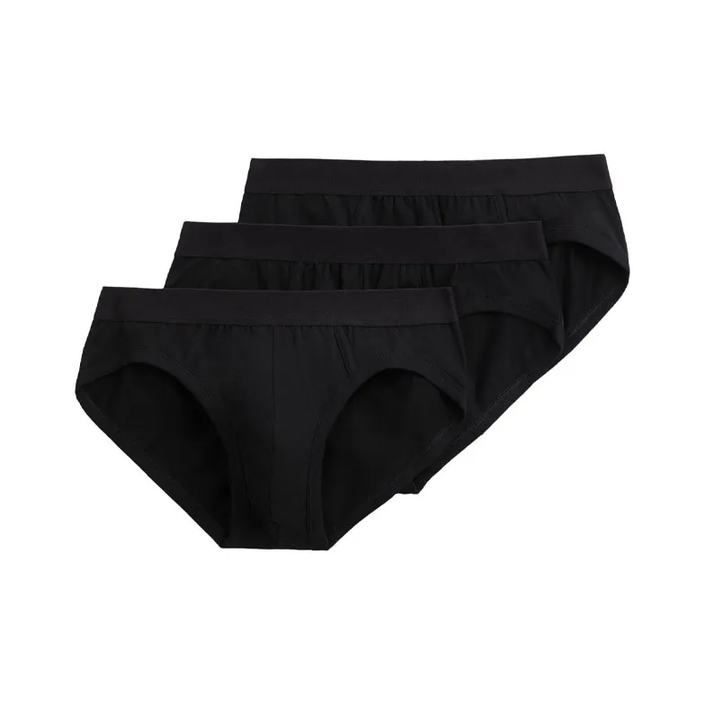 ZARA Underpants Men's 3 Pack Black-0