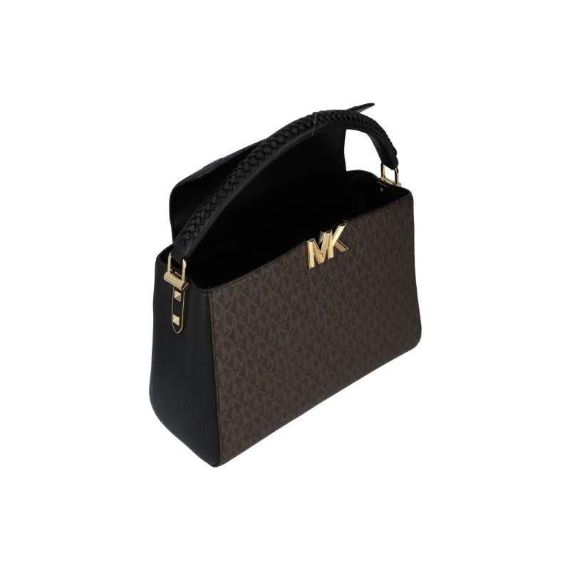 MICHAEL KORS Karlie Leather Crossbody Bag Shoulder Bag Crossbody Bag Handbag Women's Brown-3