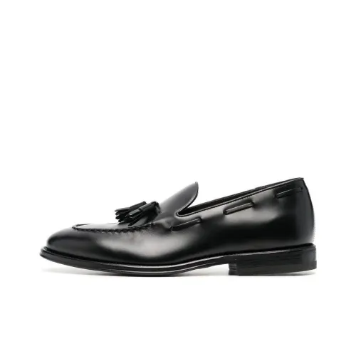 Henderson Baracco Grained Leather Loafers