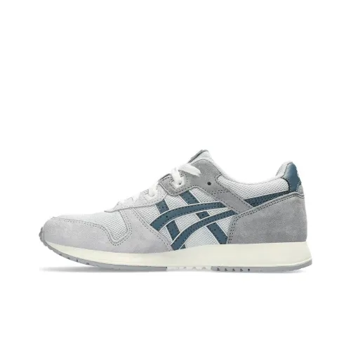 Asics Lyte Classic Cushioning Wear Resistant Low Top Casual Shoes Women's Gray White