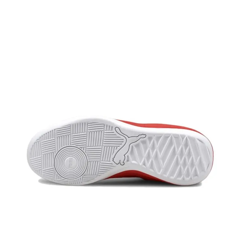 PUMA Clyde All Pro Mid White/Red-4