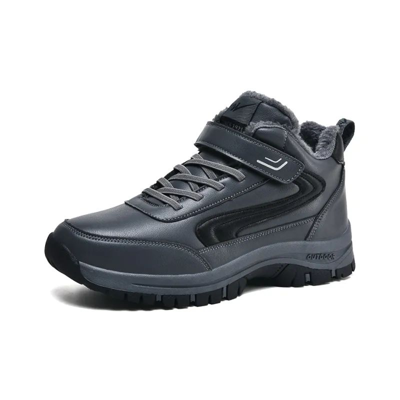 Binary High Top Casual Shoes Men's Dark Gray-1