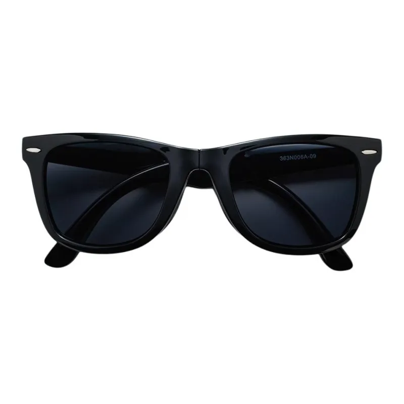 UNIQLO Oval Sunglasses Unisex Black/Tortoiseshell-0