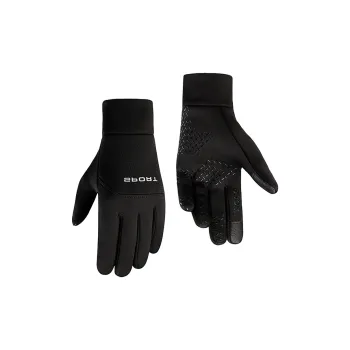 Youyoulan Polyester Knit Gloves Men's