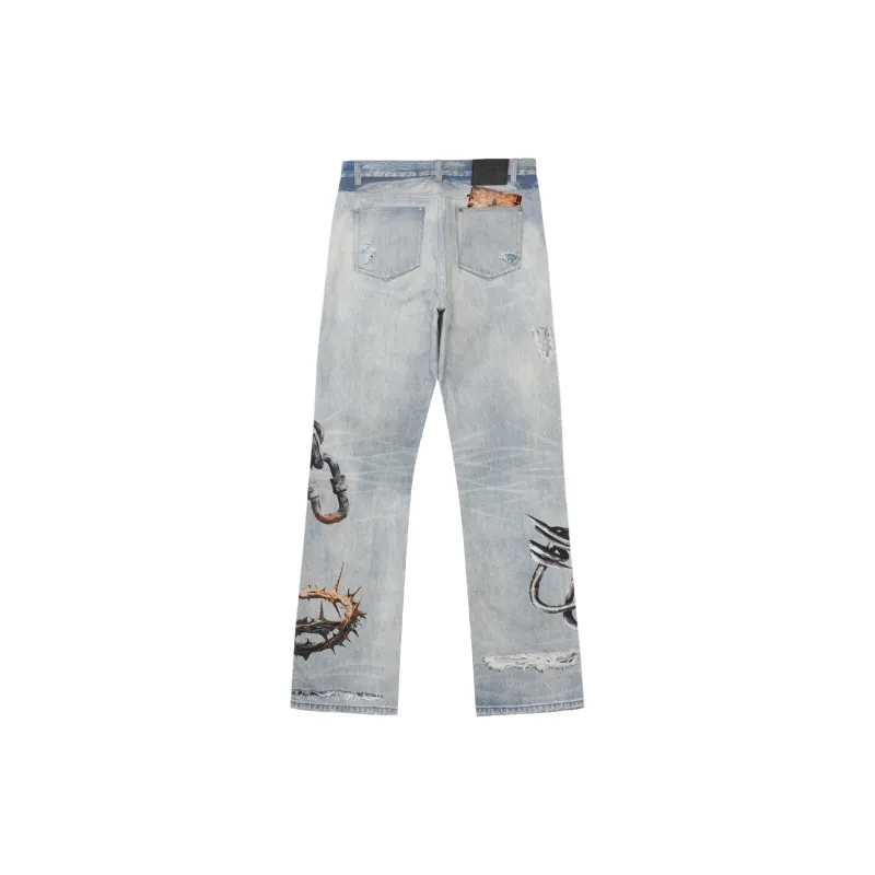 RESERFF Jeans Unisex Light Sky Blue-1