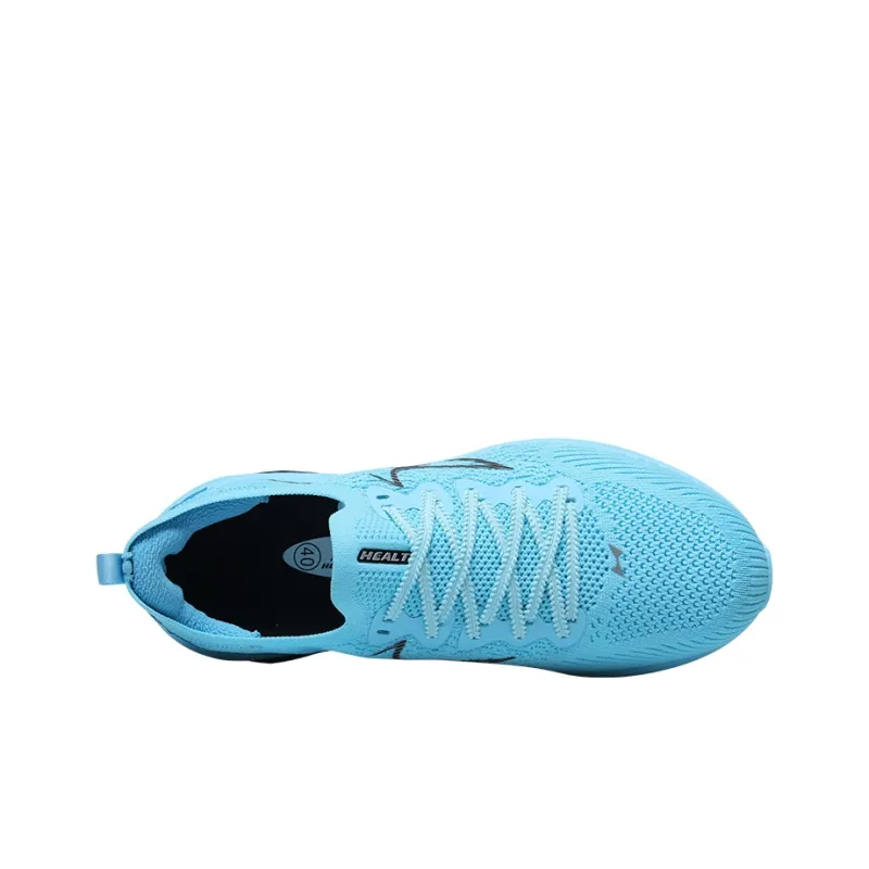 HEALTH Low Top Running Shoes Unisex Blue-2