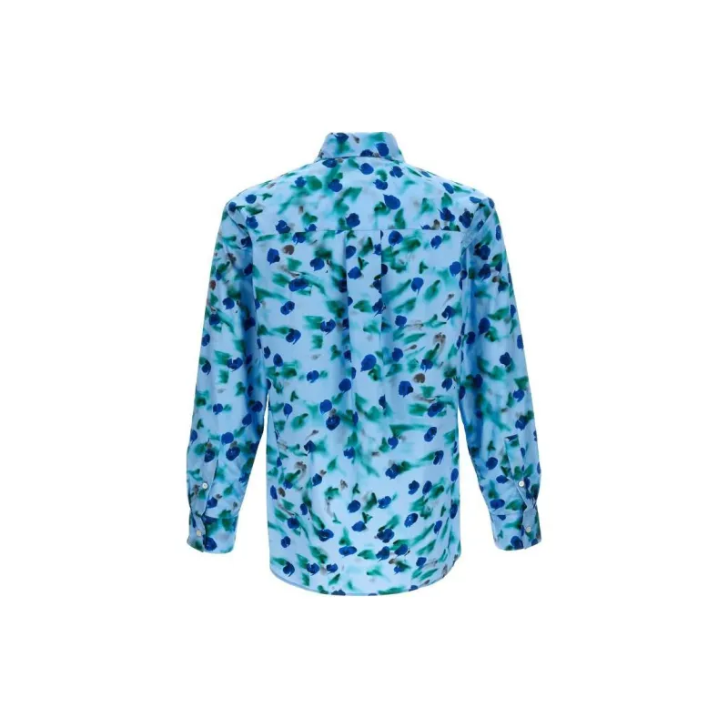 MARNI All-Over Printed Poplin Shirt-1