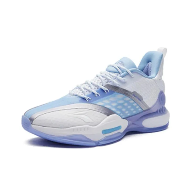 361° AG 2 Basketball Shoes Men Low Top White/Blue/Purple-2