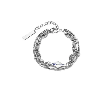 RINGLOVE Titanium Steel Bracelets Unisex
