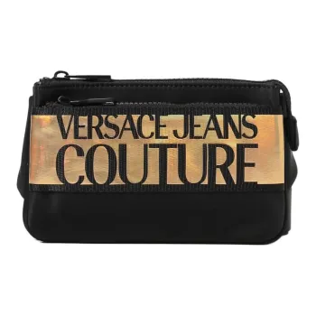 VERSACE JEANS COUTURE Polyamide Fanny Pack Men's Black