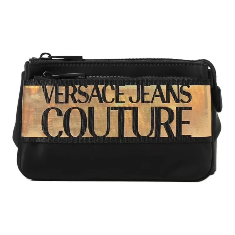 VERSACE JEANS COUTURE Polyamide Fanny Pack Men's Black-0