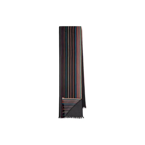 Paul Smith Wool silk Signature Stripe Scarf