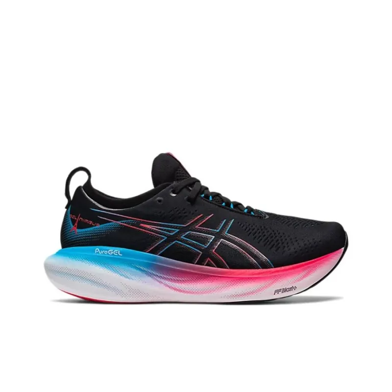 Asics Gel Nimbus 25 'Black Electric Red'-1