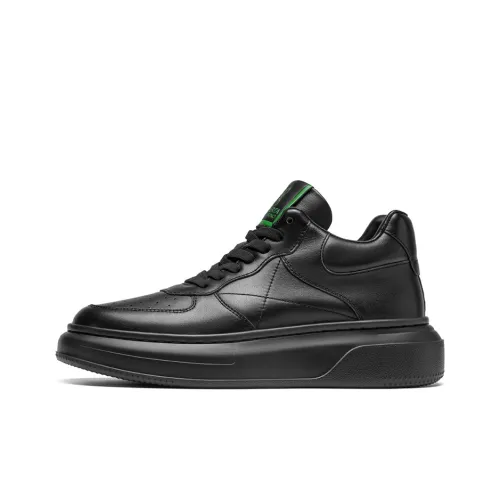 ROBERTA DI CAMERINO Mid Top Skateboard Shoes Men's Black