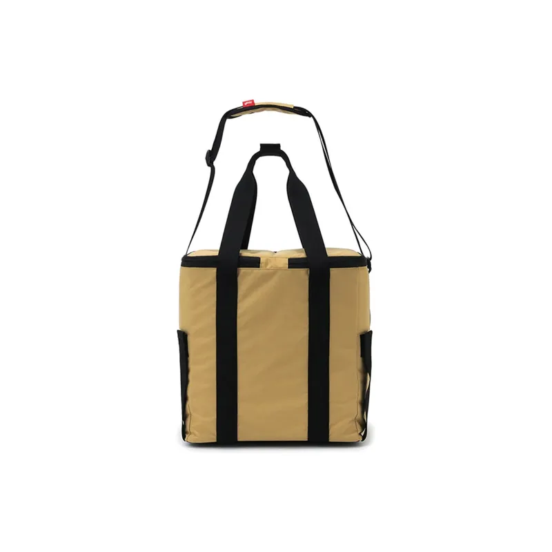 CHUMS Recycled Polyester Keep Warm Bag One Shoulder Handbag Unisex Beige-2