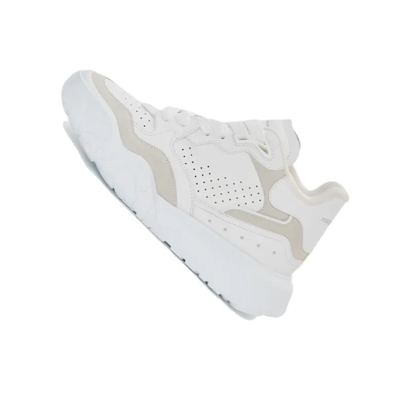 Alexander McQueen Court Slip-Resistant Breathable Low-Top Casual Shoes 3.5cm Women's White-1