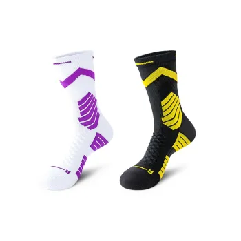 SALOATO Basketball Socks Men's 2 Pack