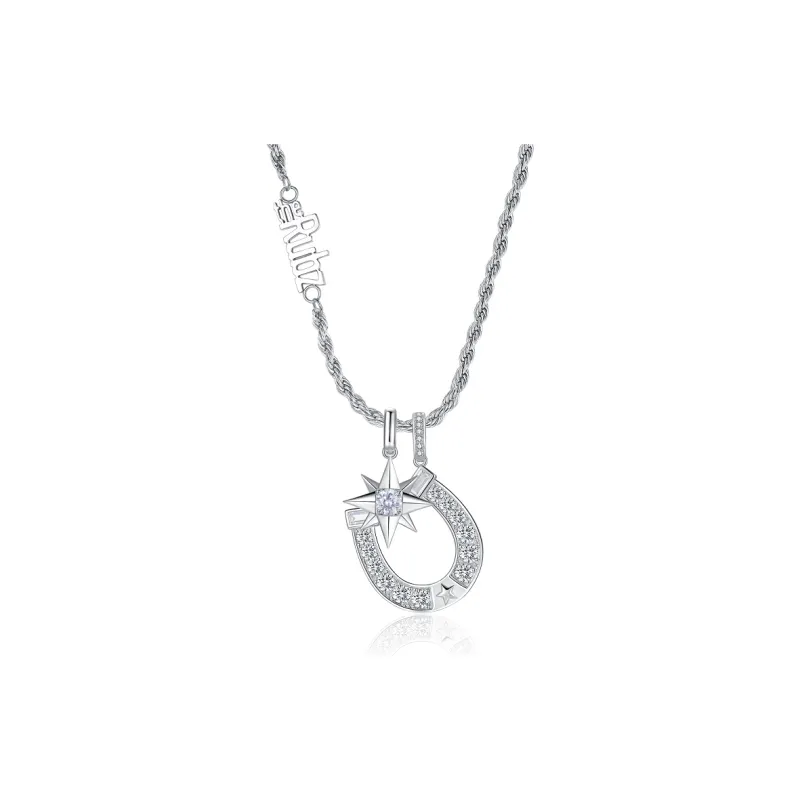 TheRubz Alloy Zircon Pendant Necklaces Unisex-2