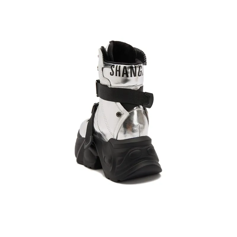 Milan Love Song Height Increasing High Top Chunky Sneakers Women's-11