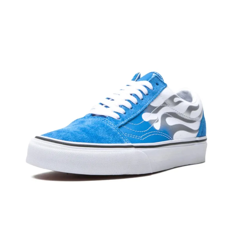 Vans Old Skool 'Flame Mediterranian Blue'-1