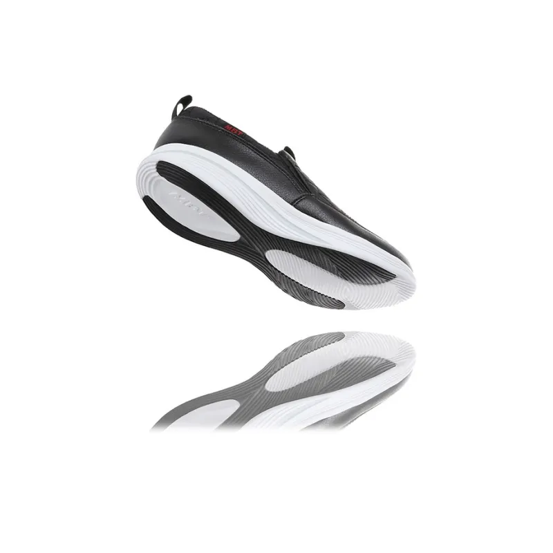 MBT Running Shoes Men Low Top Black-4