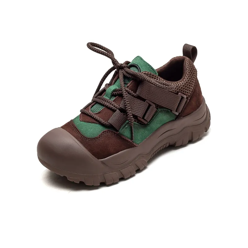 MATA Anti-Slip And Wear-Resistant Lightweight Height Increasing Low-Top Chunky Sneakers Women's-9