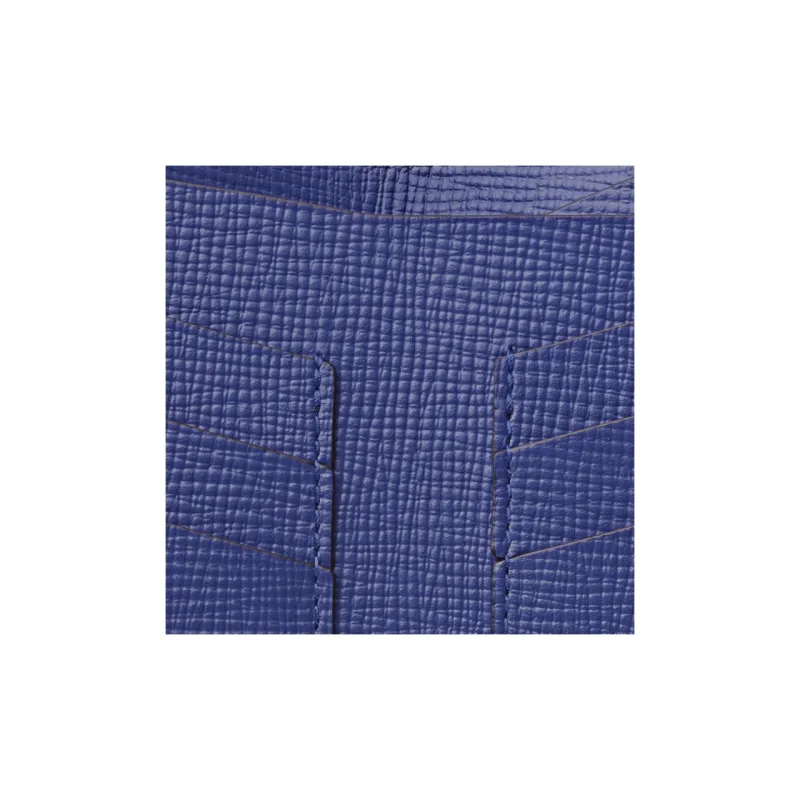 CARTIER Calfskin Card Holder Wallet Women's Ink-4