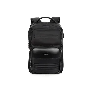 SUISSEWIN Polyester Laptop Bag Regular Unisex Black