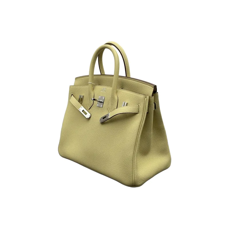 HERMES Birkin Togo Calfskin Birkin Bag Handbags Women's Chick Yellow-1