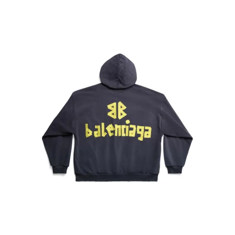 Balenciaga Ripped Pocket Hoodie-1