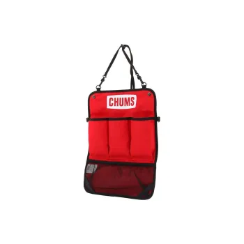 CHUMS Recycled Polyester Foldable Storage Bag Unisex Red