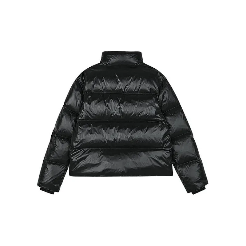 Skechers Down Jacket Women's Midnight Black-1