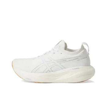 Asics Gel Nimbus 25 Running Shoes 'White' Women's